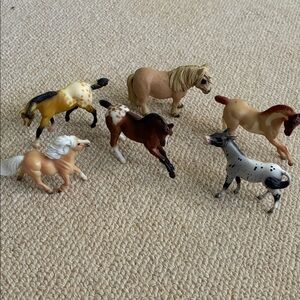 Vintage Breyer Stablemates and 1 Schleich Pony